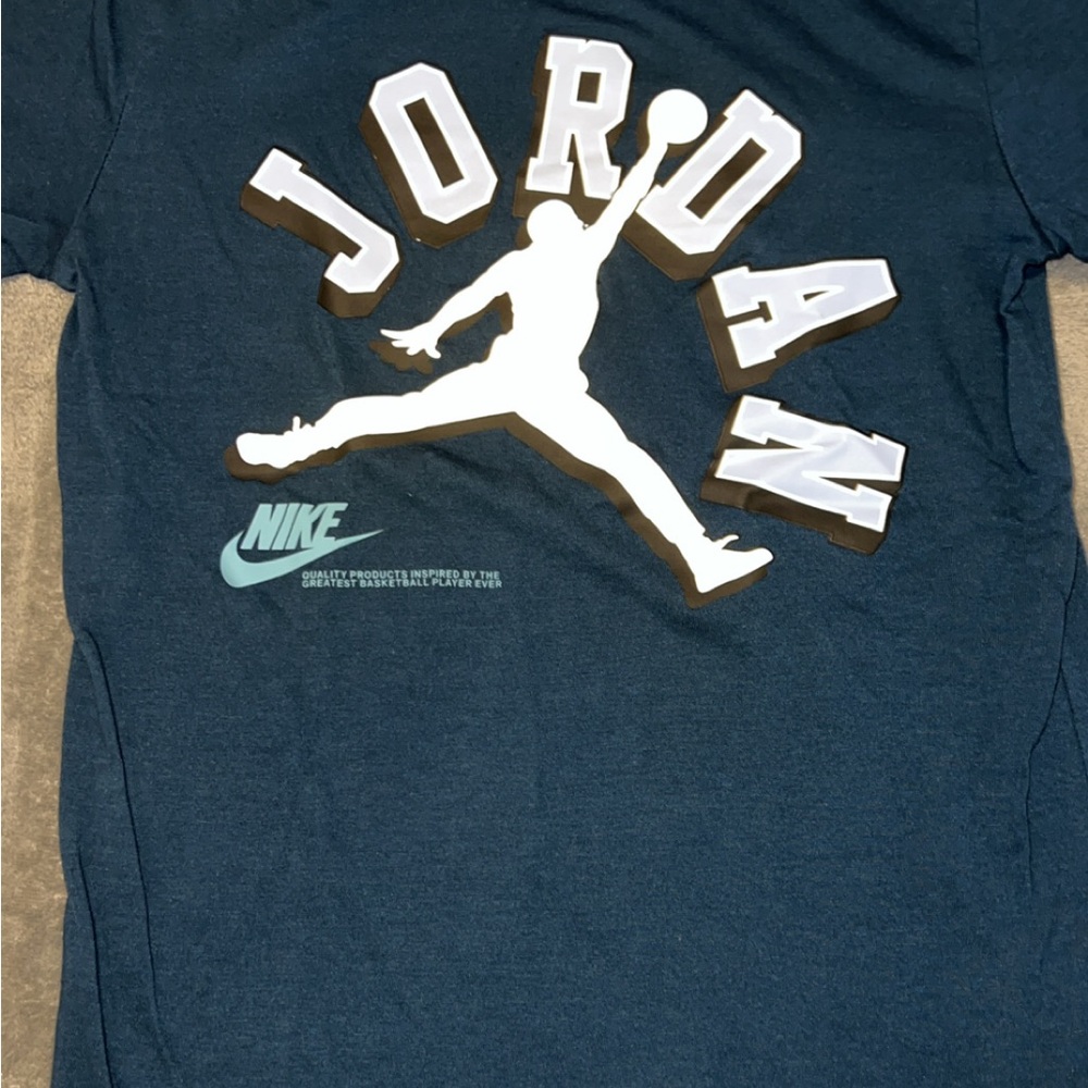 Nike Jordan Navy T-Shirt with Jumpman Logo